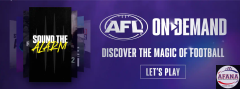 AFL on Demand Promo Graphic