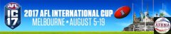 AFL International Cup 2017 banner 