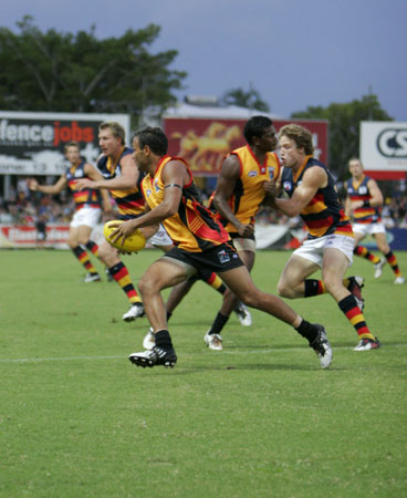 Campbell In Attack