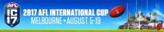 AFL International Cup 2017 banner 