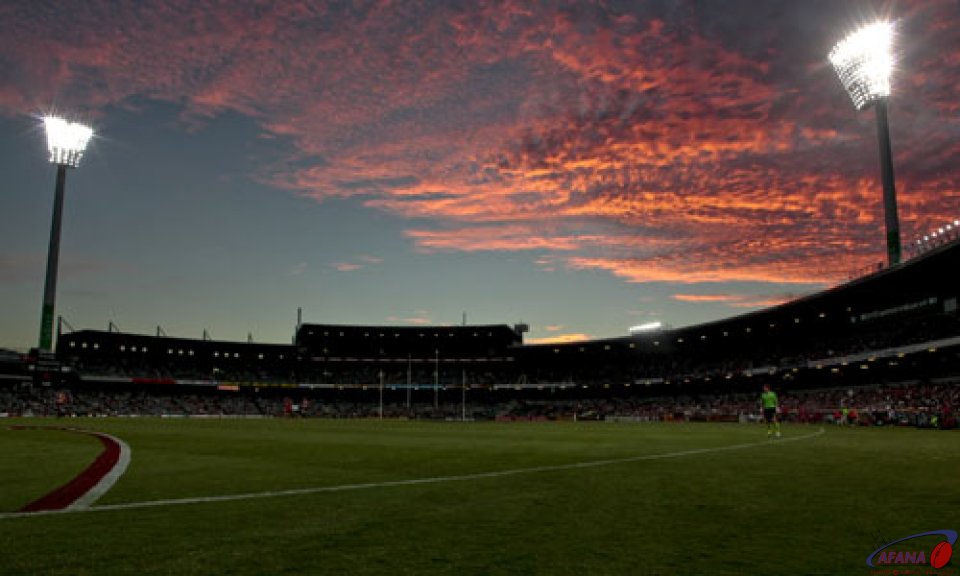 Patersons Stadium Sun Set