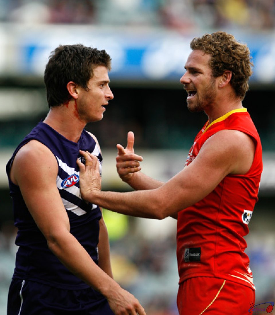Brennan Discusses With Silvagni