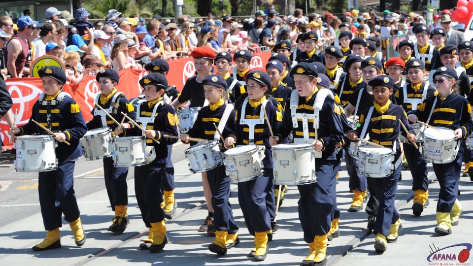 Junior marching band