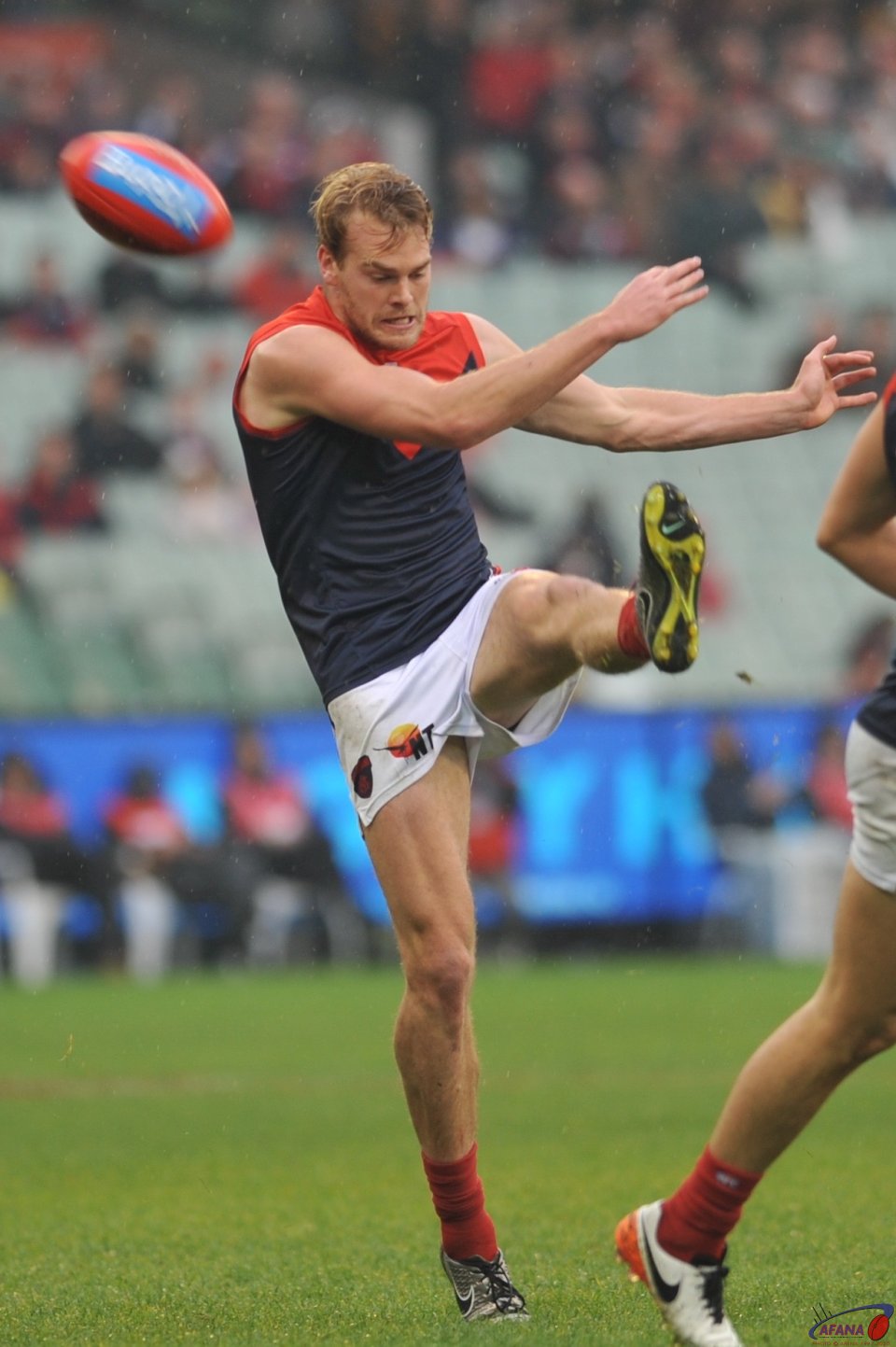Jack Watts adds to the Melbourne goal count