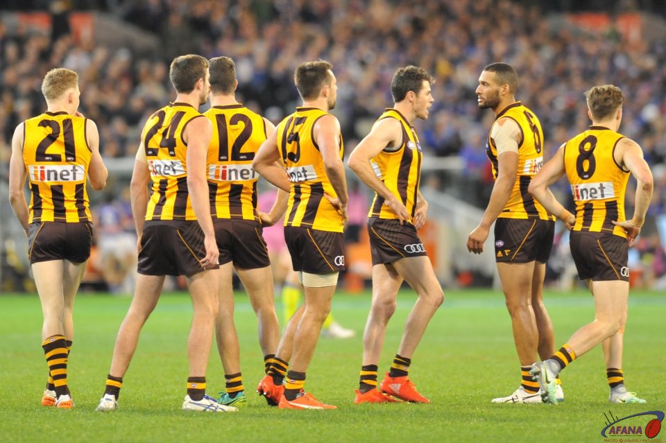 Hawks defensive group run out of answers and legs under the Dogs onslaught