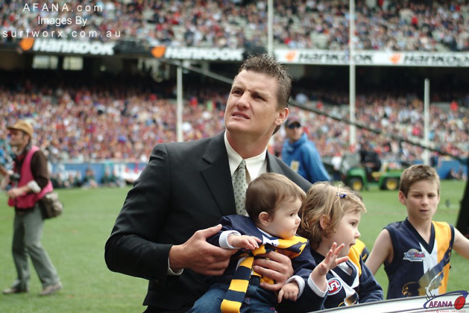 Glen Jackovich, retired great from the West Coast Eagles.