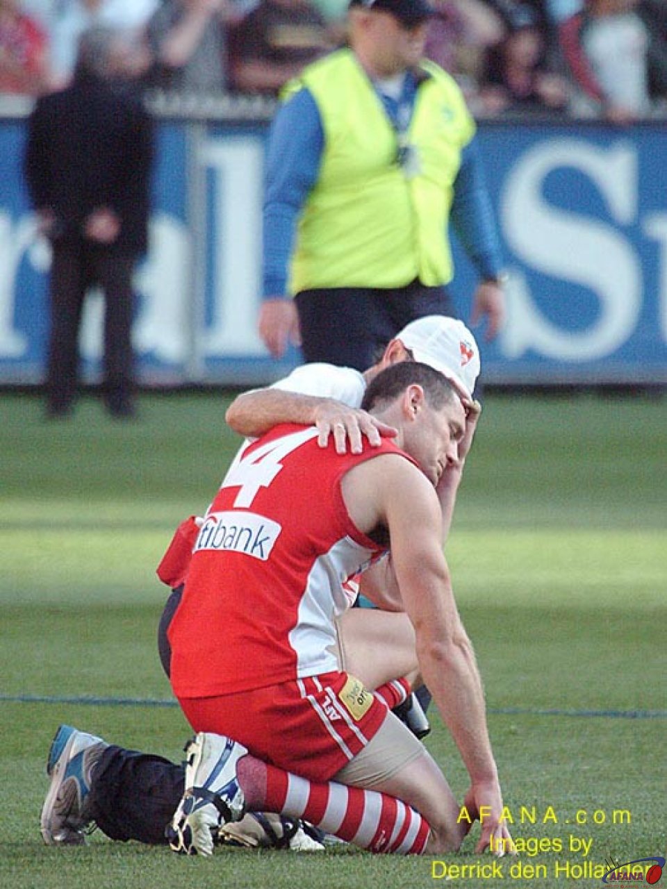 [b]The season ends abruptly in a thriller, the emotion showing on Swans players and staff[/b]
