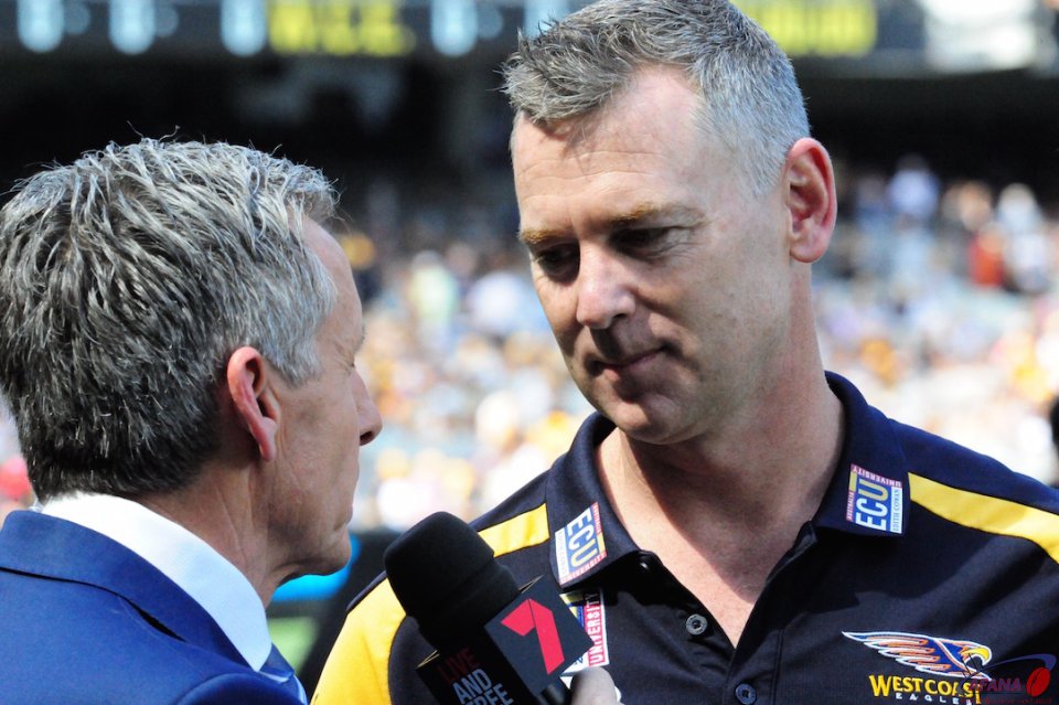 Simmo pre game interview with Bruce