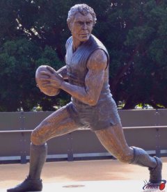 Statue of Russell Ebert