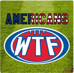 Logo for Americans WTF podcast