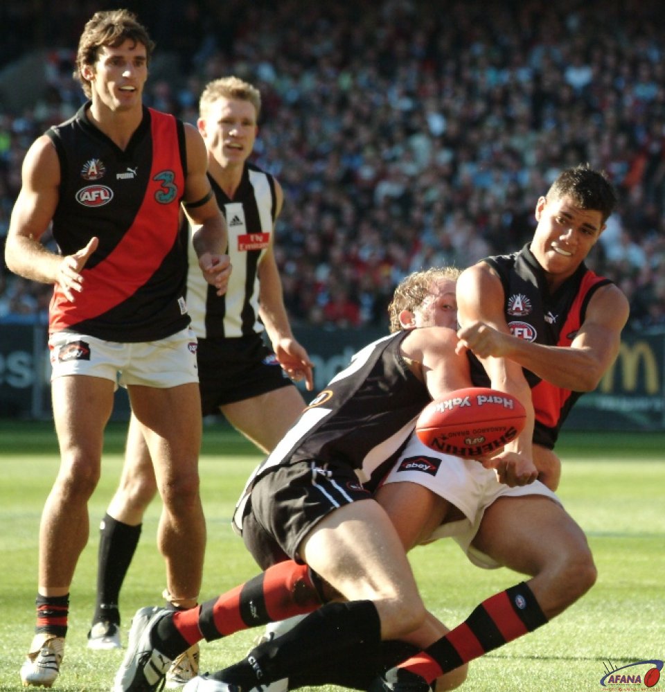 [b]Extreme pressure during the Collingwood-v-Essendon ANZAC Day match[/b]
