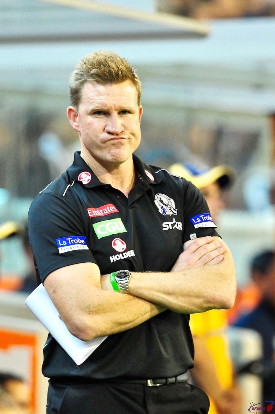 Magpie Coach Nathan Buckly not impressed