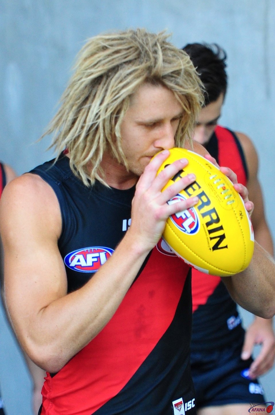 First game back after suspension, Heppell leading the team out