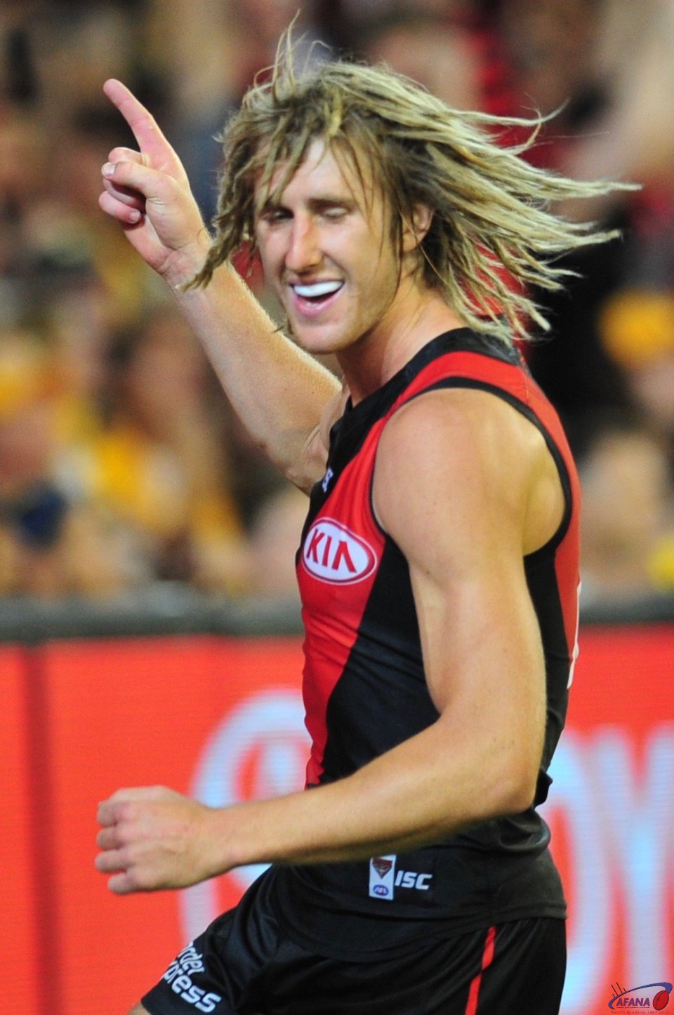 Heppell celebrates a captains goal
