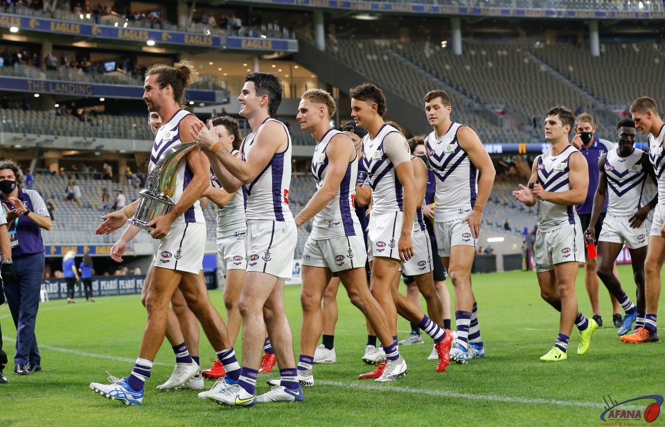 Fremantle walk off with the trophy