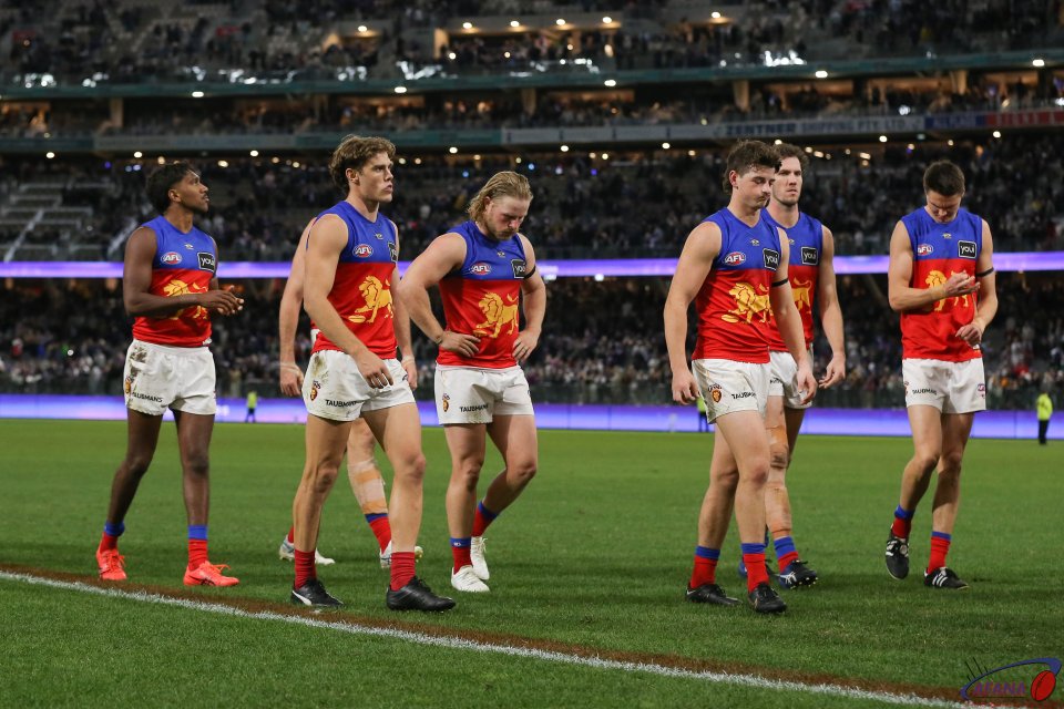 The Lions lose in Perth